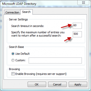 Outlook Zimbra LDAP 06